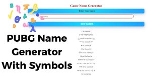 PUBG Name Generator With Symbols