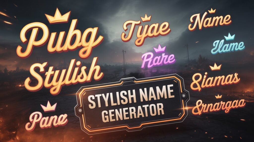 PUBG Stylish Name Generator
