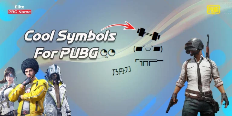 Cool-Symbols-For-Pubg