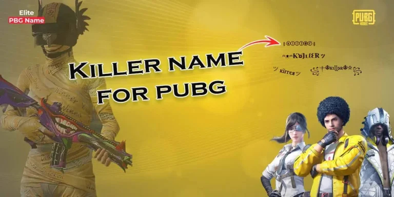 killer name for pubg