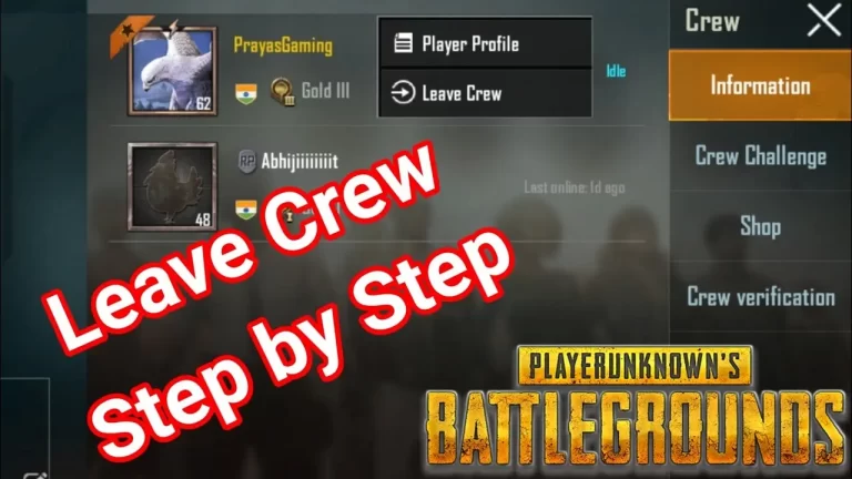 How to Change Crew Name in PUBG