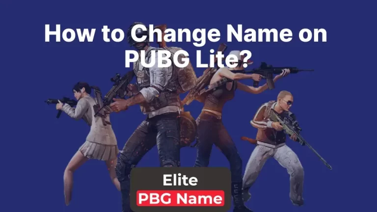 How to Change Name on PUBG Lite