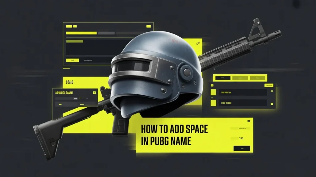 How to add Space in PUBG Name Game, Space in User Name