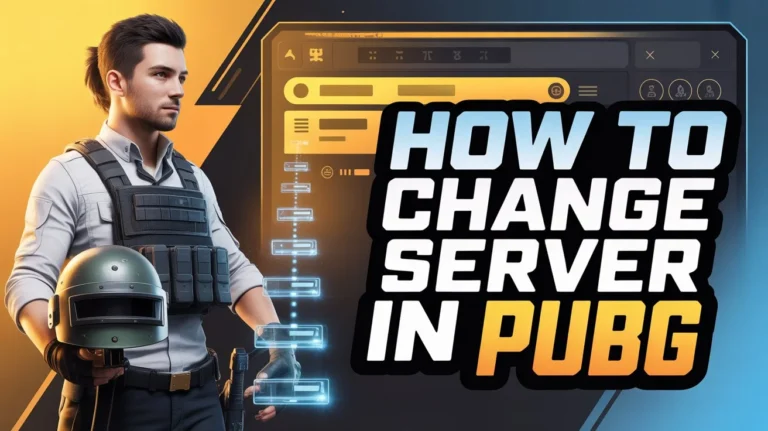 How to Change Servers in the PUBG Guide