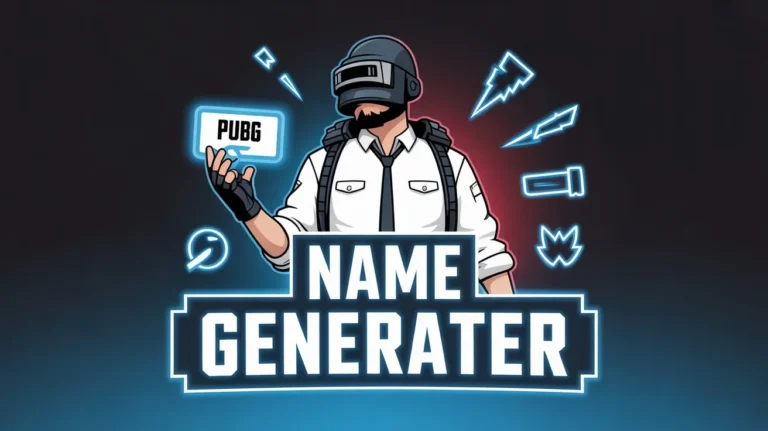PUBG Name Generator 2025 with Stylish Symbol
