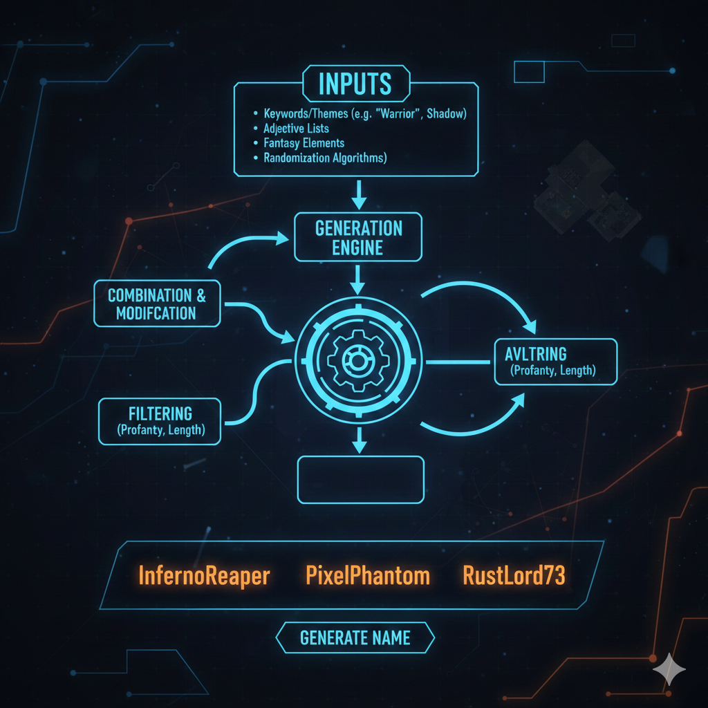 How PUBG Name Generators Work