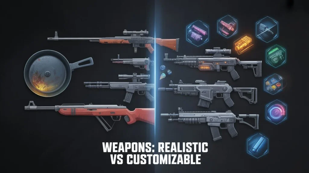 Weapons Comparison