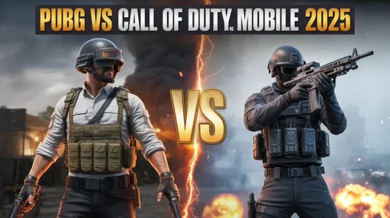 PUBG vs Call of Duty Mobile: Graphics, Gameplay, and Weapons Compared