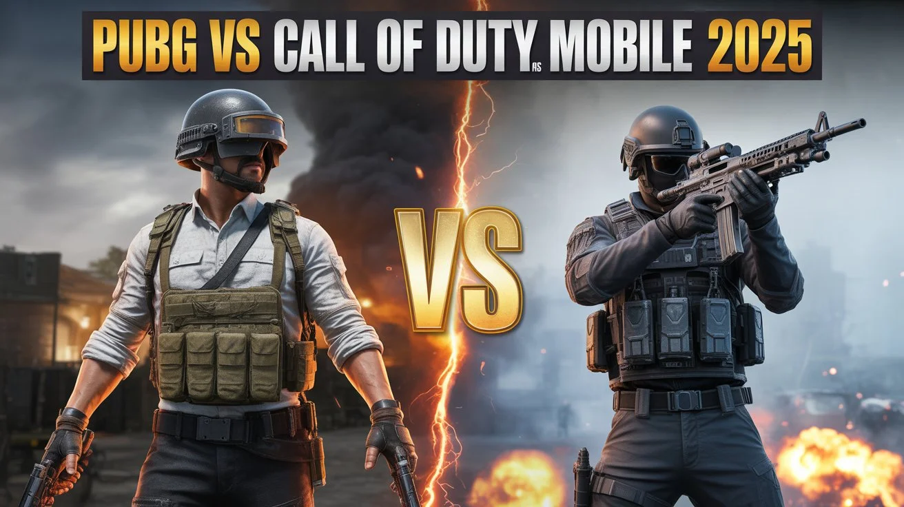 PUBG vs Call of Duty Mobile: Graphics, Gameplay, and Weapons Compared