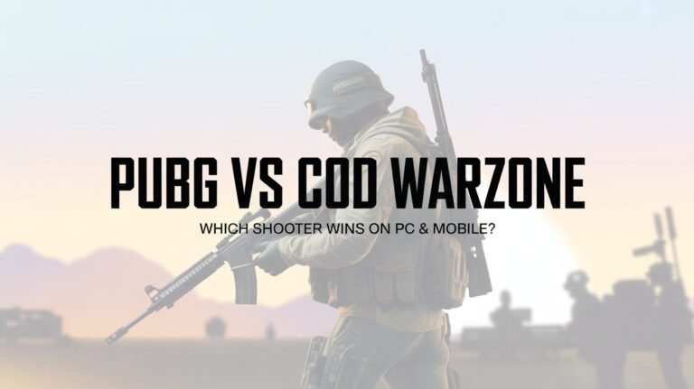 PUBG vs COD Warzone