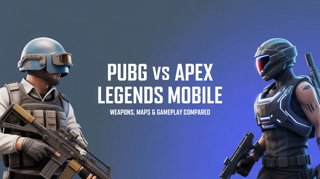 PUBG vs Apex Legends Mobile: Weapons, Maps, and Gameplay Compared